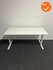 Bureau Basic- Handmatig verstelbaar - 180x80cm - Wit onderstel - Wit houten blad