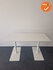 Bartafel - Design - Hoog - 160x80 - wit frame - wit blad - Hoogte 105cm