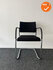 Vergaderstoel - EMO - Zwarte stoffering - Chroom frame