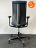 HAG bureaustoel Creed 6005 - Donkerblauwe stoffering - Frame Zwart - 3D Armleggers - Nieuwstaat