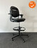 Ahrend 220 baliestoel - Zwart kunstleer - 2D armpads
