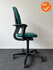 Ahrend 220 bureaustoel - 2D - bestaande groene stoffering- zwart voetkruis