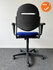 Ahrend 220 bureaustoel - 3D - bestaande donkerblauwe stoffering- zwart voetkruis
