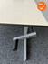 Ahrend Balance slingerverstelbaar bureau - met zilvergrijs onderstel - wit blad - 160x80 - Inclusief stekkerblok