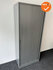 Roldeurkast - Ahrend - 195x80x45cm - Zilvergrijs met zilvergrijze metalen deuren