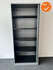 Roldeurkast - Ahrend - 195x80x45cm - Zilvergrijs met zilvergrijze metalen deuren