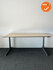 Ahrend 500 handmatig verstelbaar bureau - Ahorn trespa volkern - 160x80cm - Antraciet onderstel