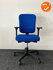 Ahrend 160 - Blauwe stoffering - Blauwe gestoffeerde rug