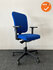 Ahrend 160 - Blauwe stoffering - Blauwe gestoffeerde rug