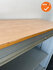 Roldeurkast - Basic - 125x120x47cm - Verticale deuren - Zilvergrijs met zilvergrijze roldeuren