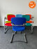 Set van 6 - Ahrend 4230 / 262 - Meerkleurig - chroom frame