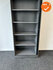 Roldeurkast - Ahrend - 195x80x45cm - Antraciet met zwarte deuren