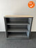 Roldeurkast - Ahrend - 120x120x45cm - Antraciet - Metalen deuren