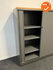 Roldeurkast - Ahrend - 144x120x45cm - Antraciet - Topblad naar keuze