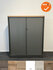 Roldeurkast - Ahrend - 144x120x45cm - Antraciet - Topblad naar keuze