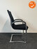 Ahrend 230 - Chroom frame - Nieuwe stoffering - 14 kleuren - Kunstof achterkant