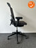 Haworth Comforto 59 - Antracietgrijs gestoffeerd - Zwart voetkruis