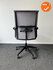 Haworth Comforto 59 - Grijs netweave en grijze zitting - Zwart voetkruis