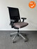 Haworth Comforto 59 - Zwart netweave en Taupe zitting - Chrome voetkruis