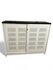 Schuifdeurkast - Ahrend - akoestisch - 135x160x45cm - wit