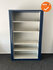 Roldeurkast - Basic - 195x120x45cm - Blauw met blauwe kunststof roldeuren