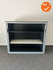Roldeurkast - Aspa -105x120x47cm - Zilvergrijs met zilvergrijze deuren - Inclusief topblad