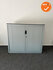 Roldeurkast - Aspa -105x120x47cm - Zilvergrijs met zilvergrijze deuren - Inclusief topblad