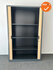 Roldeurkast - Basic - 195x120x45cm - Antraciet met beuken roldeuren