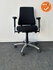 BMA Axia 2.2 - 8N 2D armpads - hoge rug - zwarte stoffering - chrome voetkruis