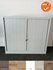 Robberechtse roldeurkast - 105x120x45cm - Lichtgrijs - brede lamel - inclusief 2 sleutels