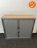 Robberechtse roldeurkast - 105x120x45cm - Zilvergrijs - smalle lamel - inclusief 2 sleutels
