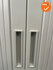 Robberechtse roldeurkast - 105x100x45cm - Lichtgrijs - smalle lamel - inclusief 2 sleutels