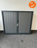 Robberechts roldeurkast - 105x120x43 - Antraciet - inclusief 2 sleutels - Topblad naar keuze