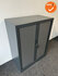 Robberechts roldeurkast - 105x100x45cm - Antraciet - inclusief 2 sleutels - Topblad naar keuze