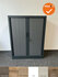 Robberechts roldeurkast - 105x100x45cm - Antraciet - inclusief 2 sleutels - Topblad naar keuze