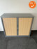 Robberechts roldeurkast - 105x120x43 - Zilvergrijs - Beuken deuren - inclusief 2 sleutels