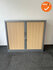 Robberechts roldeurkast - 105x120x43 - Zilvergrijs - Beuken deuren - inclusief 2 sleutels