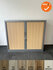Robberechts roldeurkast - 105x120x43 - Zilvergrijs - Beuken deuren - inclusief 2 sleutels