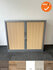 Robberechts roldeurkast - 105x120x43 - Zilvergrijs - Beuken deuren - inclusief 2 sleutels