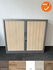 Robberechts roldeurkast - 105x120x43 - Zilvergrijs - Licht Beuken deuren - inclusief 2 sleutels