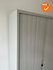 Robberechtse roldeurkast - 198x120x45cm - Lichtgrijs - inclusief 2 sleutels