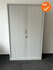 Robberechtse roldeurkast - 198x120x45cm - Lichtgrijs - inclusief 2 sleutels