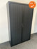 Mauforce Roldeurkast - V-serie - NIEUW - 198x120x43cm - Zwart - inclusief 2 sleutels
