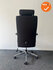 ROVO XP 4030 bureaustoel - Zwart gestoffeerd - chrome voetkruis - met hoofdsteun