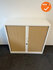 Robberechtse roldeurkast - 120x120x43cm - Wit - Beuken deuren - inclusief 2 sleutels