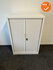 Robberechts roldeurkast - 120x80x43 - Wit - smalle lamellen - inclusief 2 sleutels
