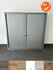 Robberechtse roldeurkast - 120x120x45cm - Zilvergrijs - inclusief 2 sleutels
