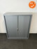Robberechtse roldeurkast - 120x100x45cm - Zilvergrijs - inclusief 2 sleutels