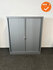 Robberechtse roldeurkast - 120x100x45cm - Zilvergrijs - inclusief 2 sleutels
