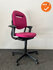 Ahrend 220 bureaustoel - 2D - bestaande roze stoffering - Zwart voetkruis